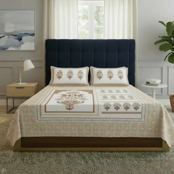 double bed bedsheet