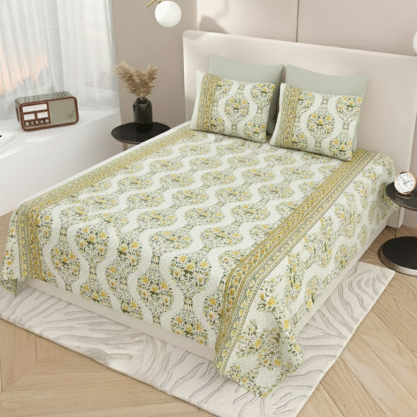 double bed bedsheet