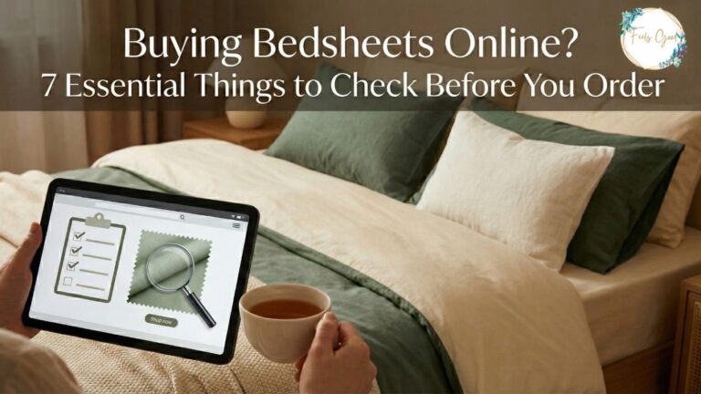 Buying Bedsheets Online? 7 Essential Things to Check Before You Order
