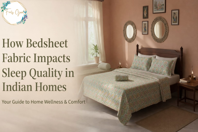 How Bedsheet Fabric and Sleep Quality in Indian Homes