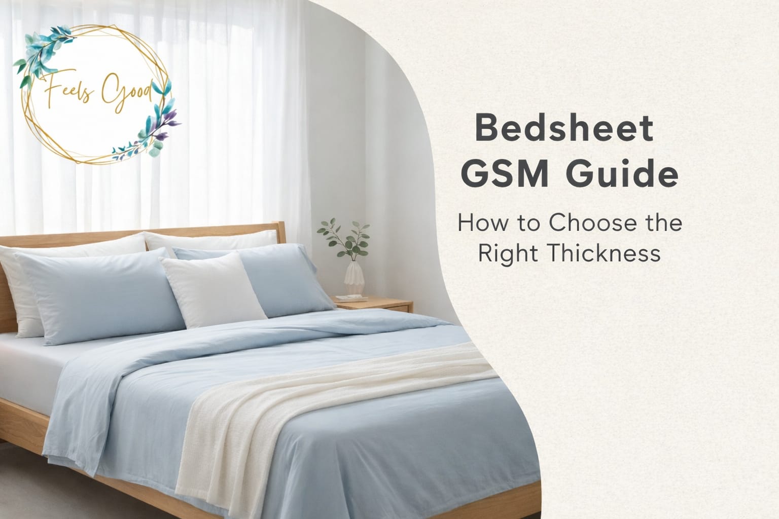 Bedsheet GSM Guide: How to Choose the Right Thickness