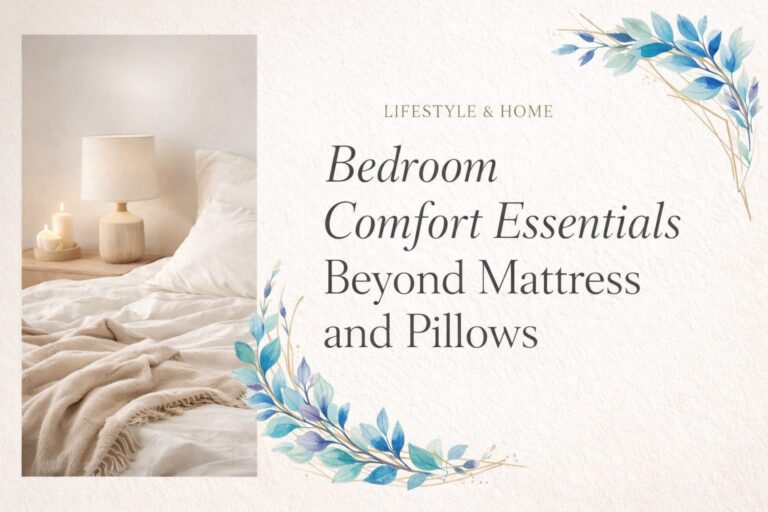 Bedroom Comfort Essentials Beyond Mattress and Pillows