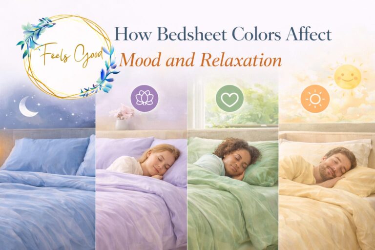 How Bedsheet Colors Affect Mood and Relaxation