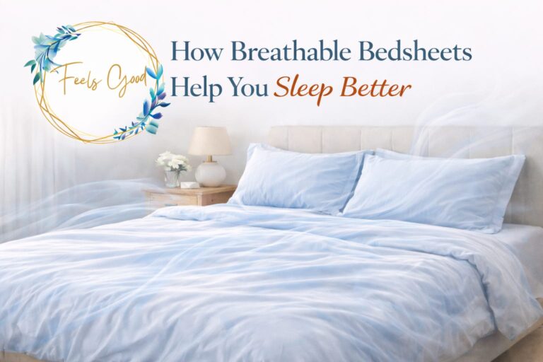 How Breathable Bedsheets Help You Sleep Better