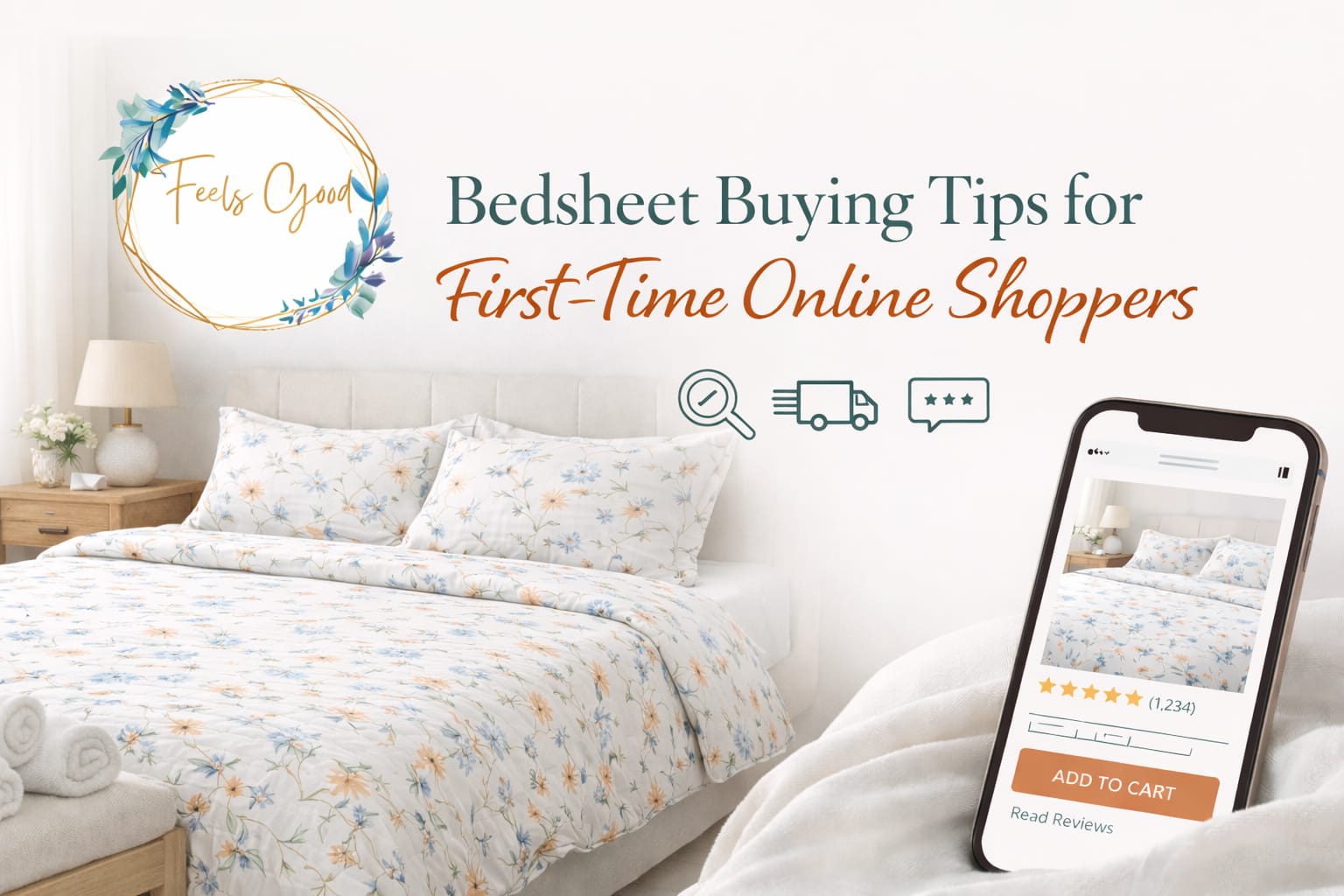 Bedsheet Buying Tips for First-Time Online Shoppers