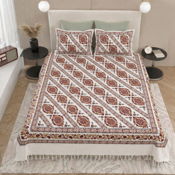 double bed bedsheet