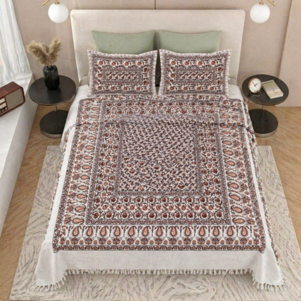 double bed bedsheet