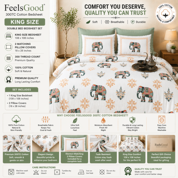 king size bedsheet