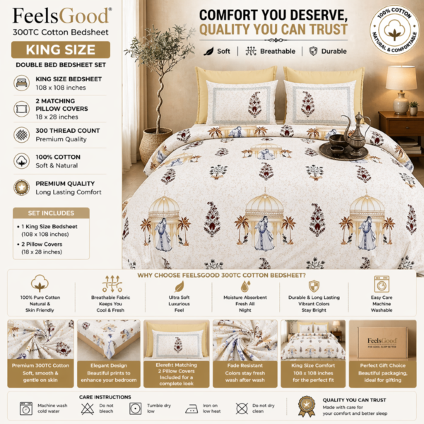 king size bedsheet